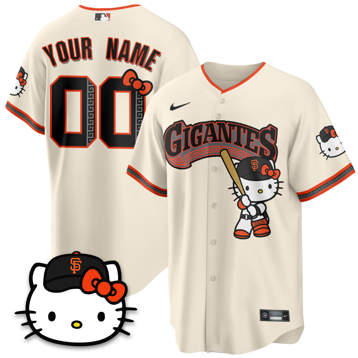 SF x Meow KT Vapor Custom Jersey - Stitched