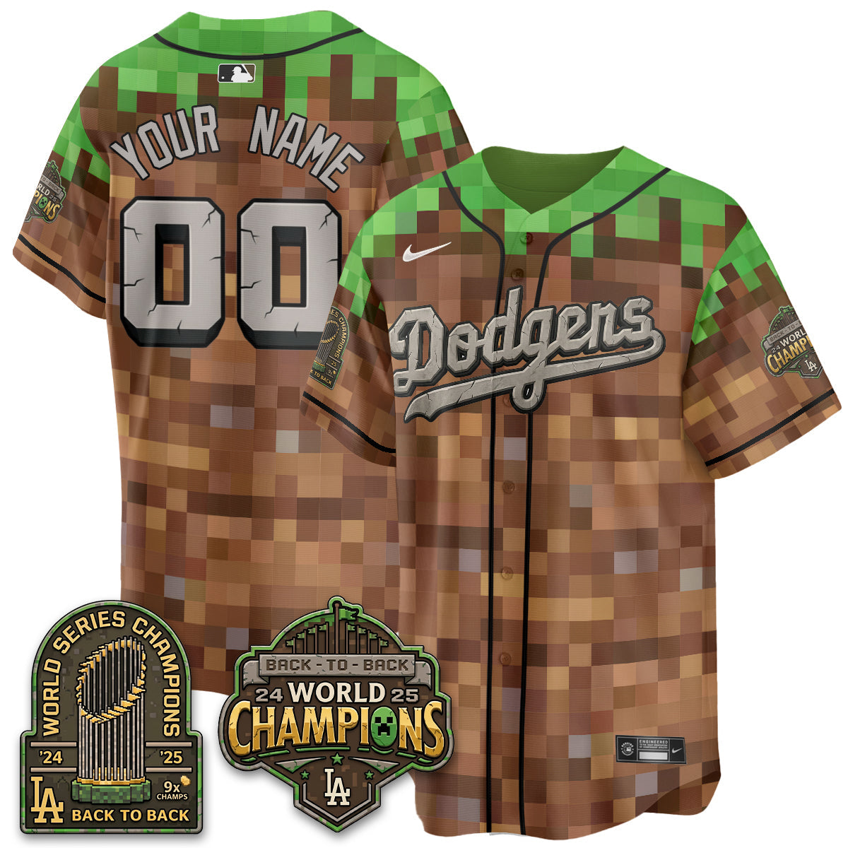 LAD x Voxel Game Vapor Custom Jersey - Printed