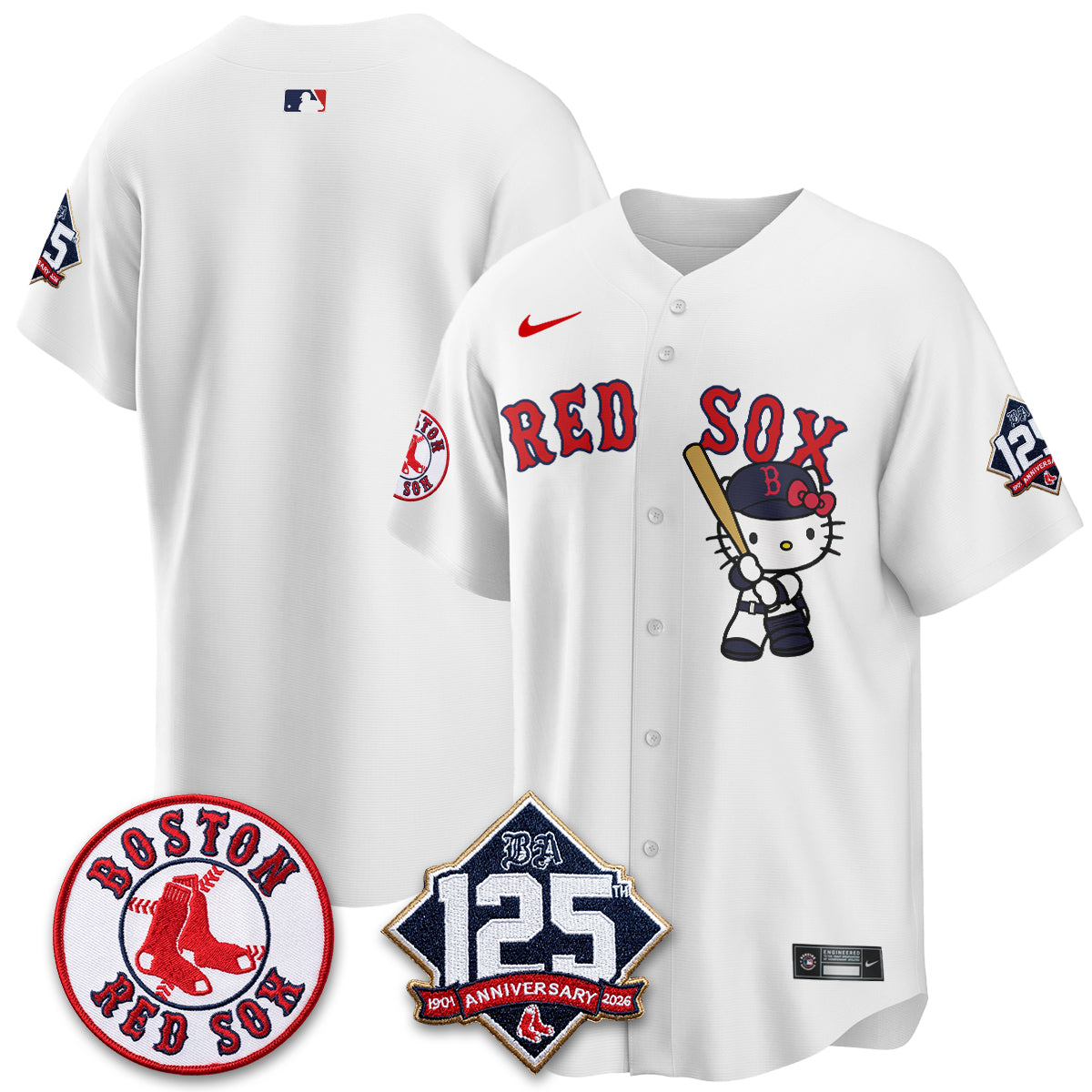 BOS x Meow KT Vapor Limited City Connect Jersey - Stitched