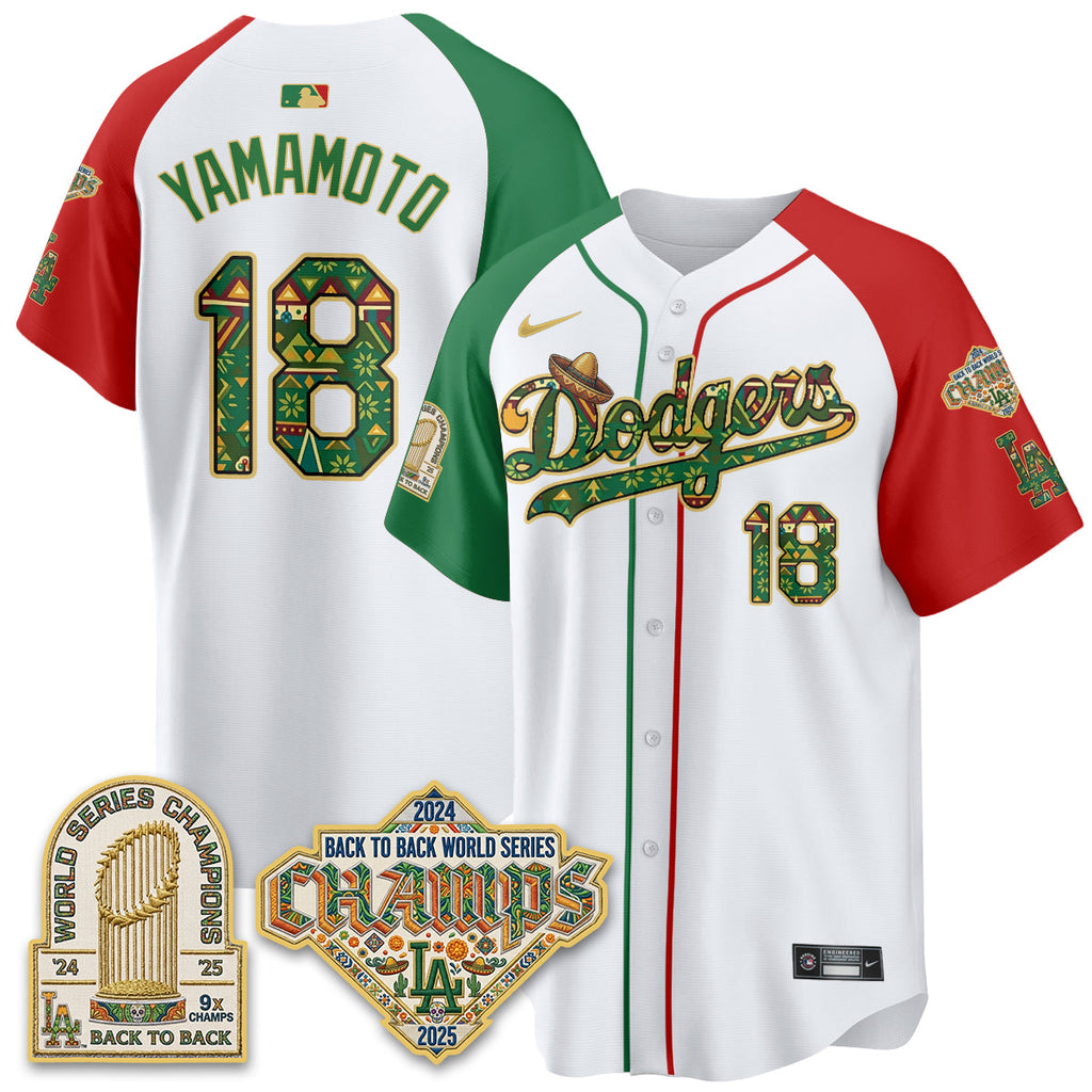LAD x Mexican Heritage 2026 Limited Vapor Jersey - Stitched