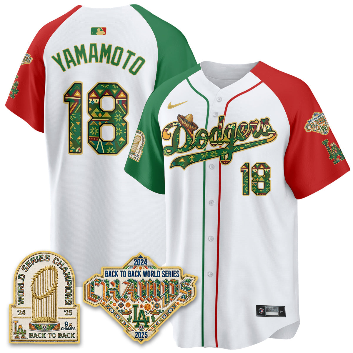LAD x Mexican Heritage 2026 Limited Vapor Jersey - Stitched