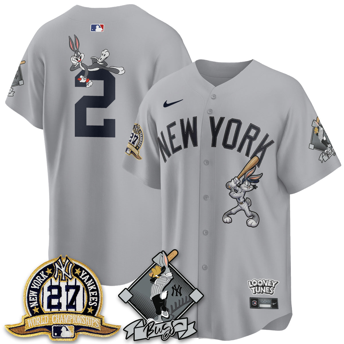 NYY Bunny Vapor Limited Jersey V2- Stitched