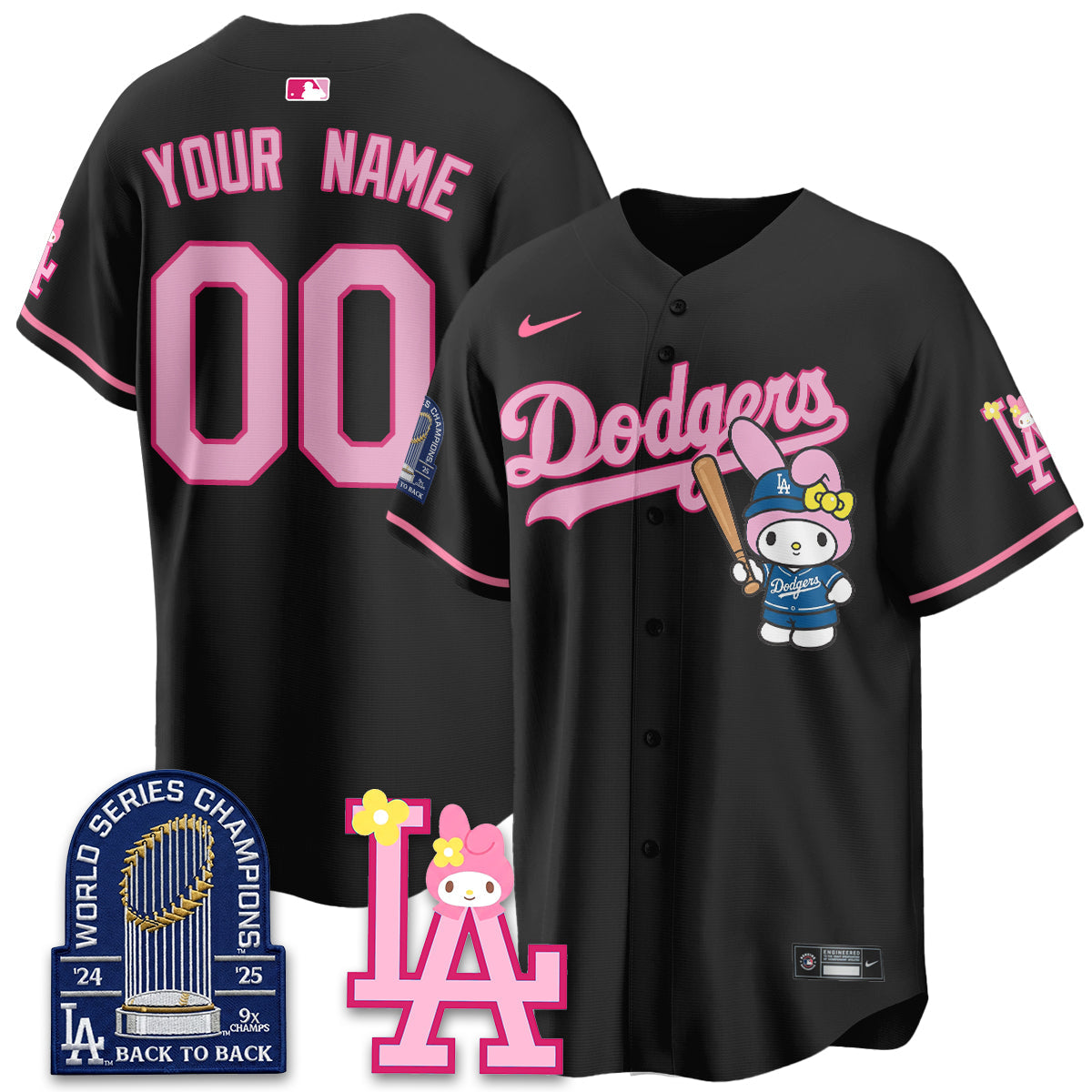 LAD My Melody Edition Vapor Custom Jersey - Stitched