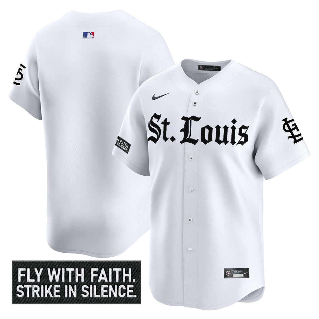 Men's St. Louis Cardinals 'Gothic Legacy Edition' Vapor Premier Limited Jersey - All Stitched