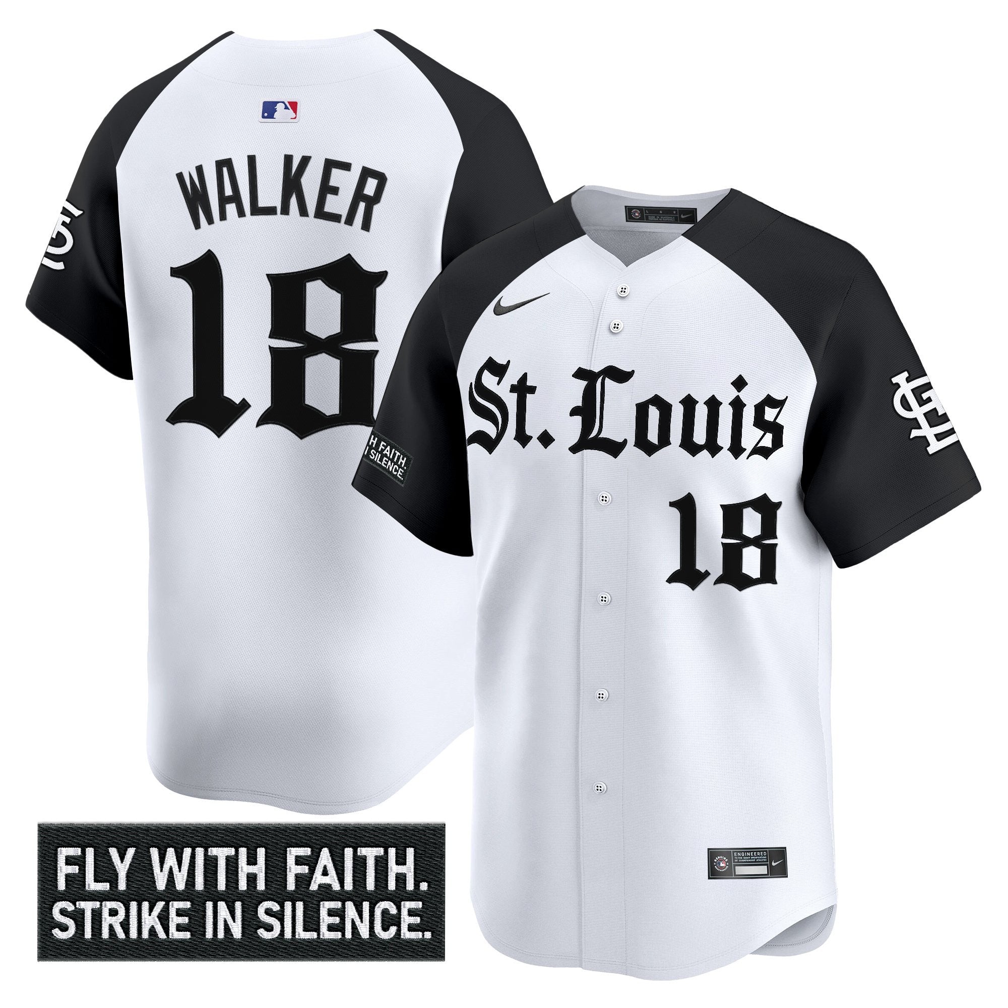 Men's St. Louis Cardinals 'Gothic Legacy Edition' Vapor Premier Limited Jersey - All Stitched