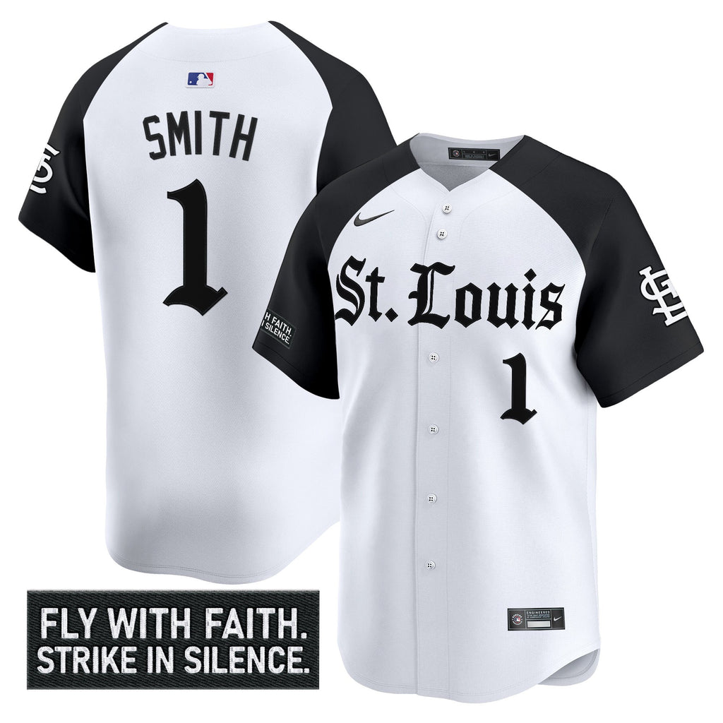 Men's St. Louis Cardinals 'Gothic Legacy Edition' Vapor Premier Limited Jersey - All Stitched