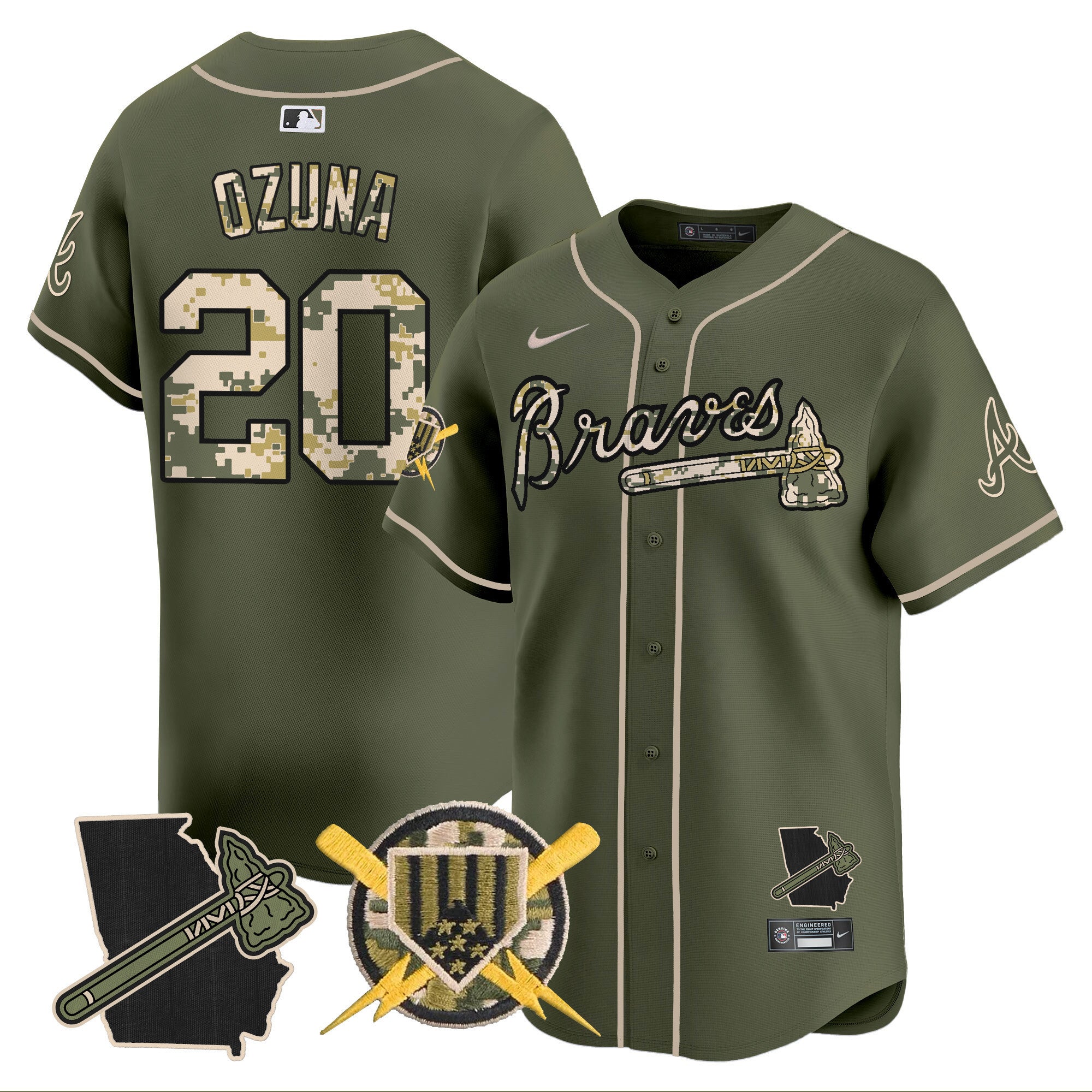 ATL Armed Forces Day Vapor Premier Limited Jersey - Stitched