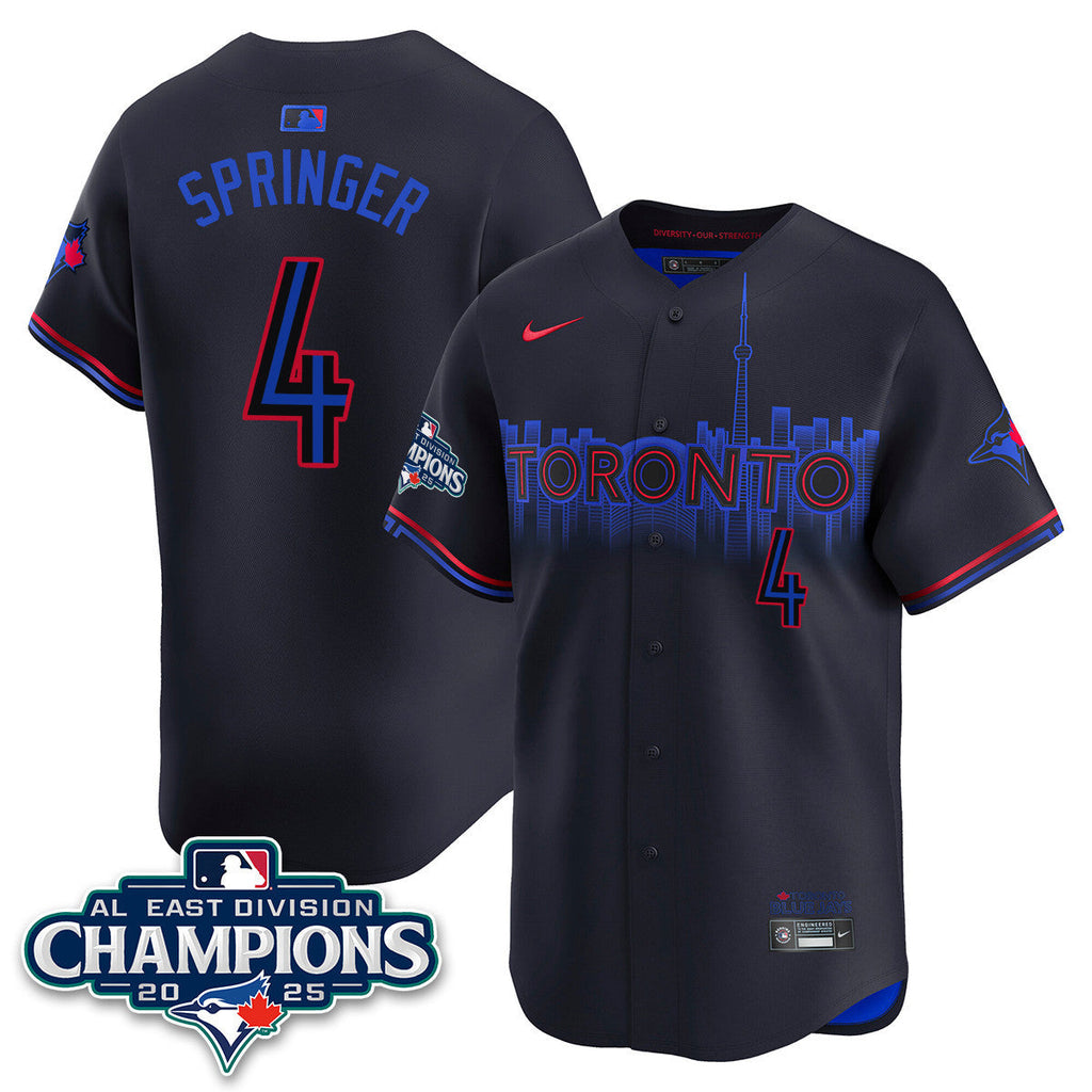 TOR AL East Division Champions Jersey - All Stitched