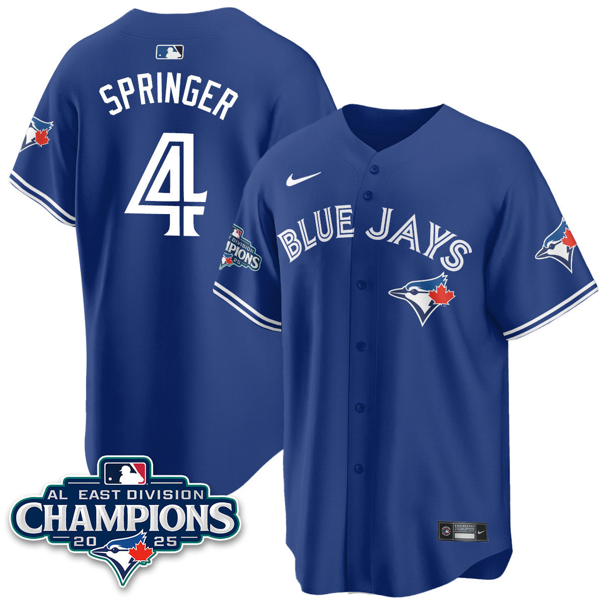 TOR AL East Division Champions Men Jersey - All Stitched