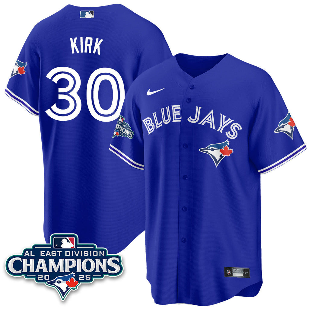 TOR AL East Division Champions Jersey - All Stitched