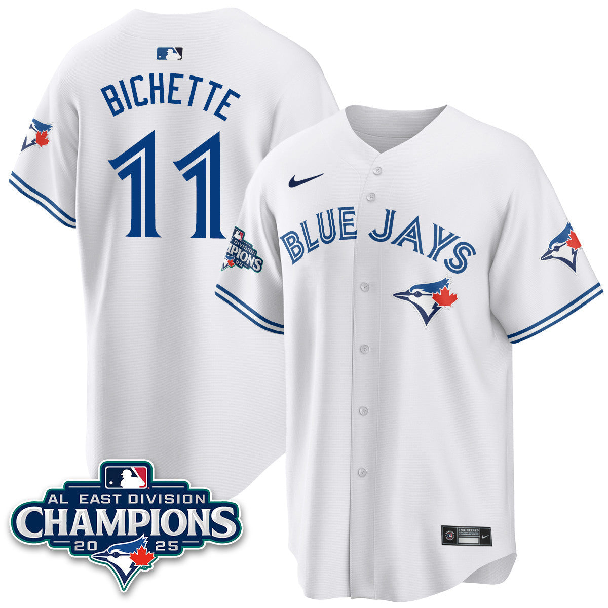 TOR AL East Division Champions Men Jersey - All Stitched