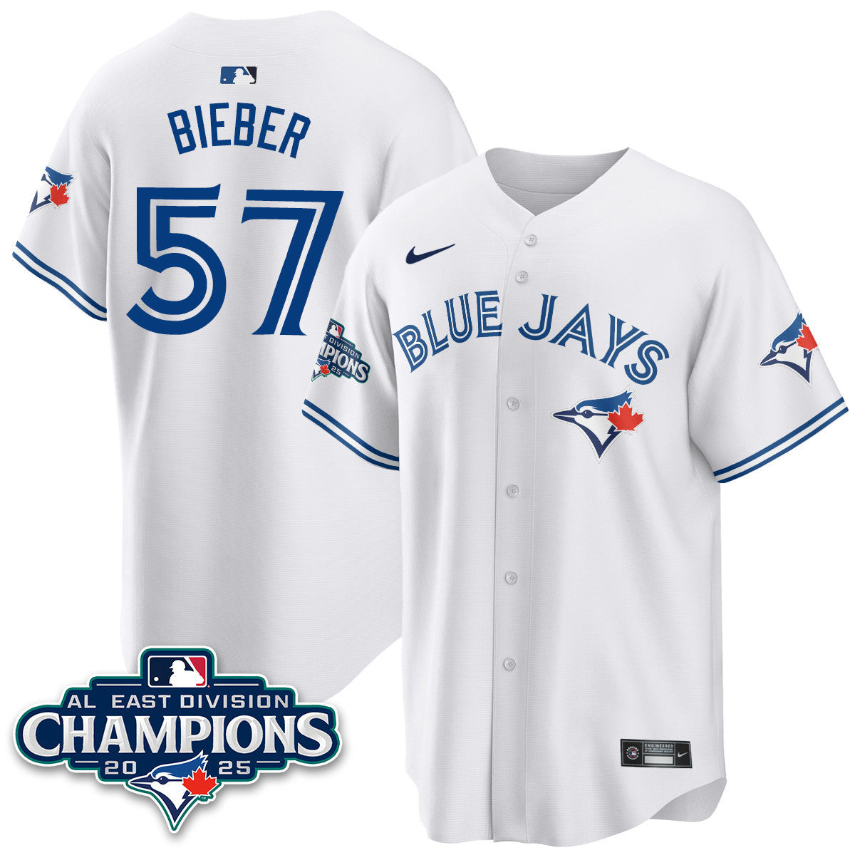 TOR AL East Division Champions Men Jersey - All Stitched