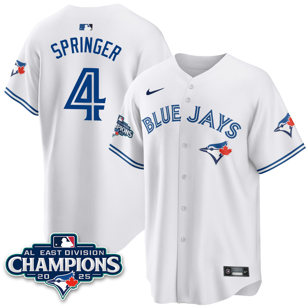 TOR AL East Division Champions Men Jersey - All Stitched