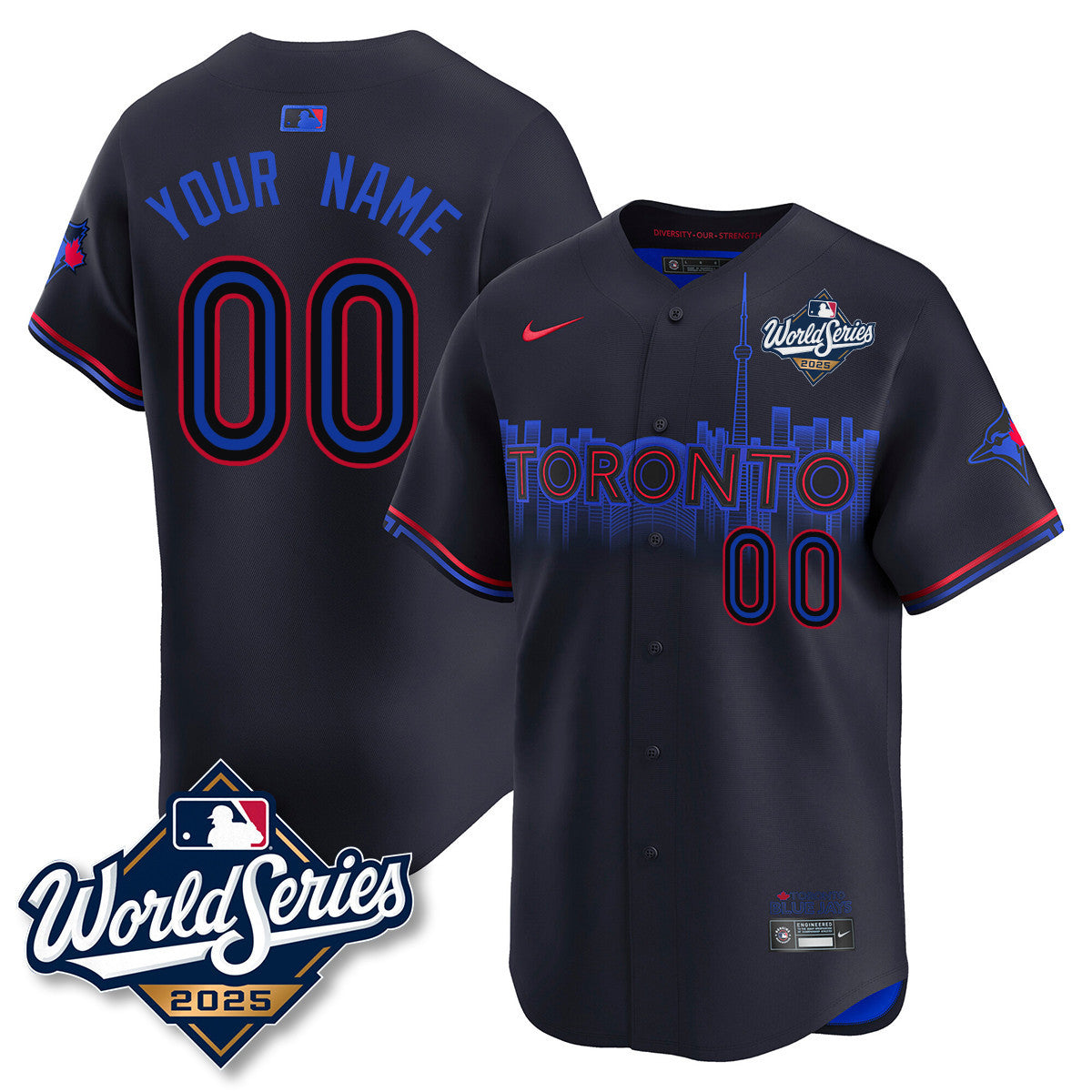 TOR 2025 World Series Jersey - All Stitched