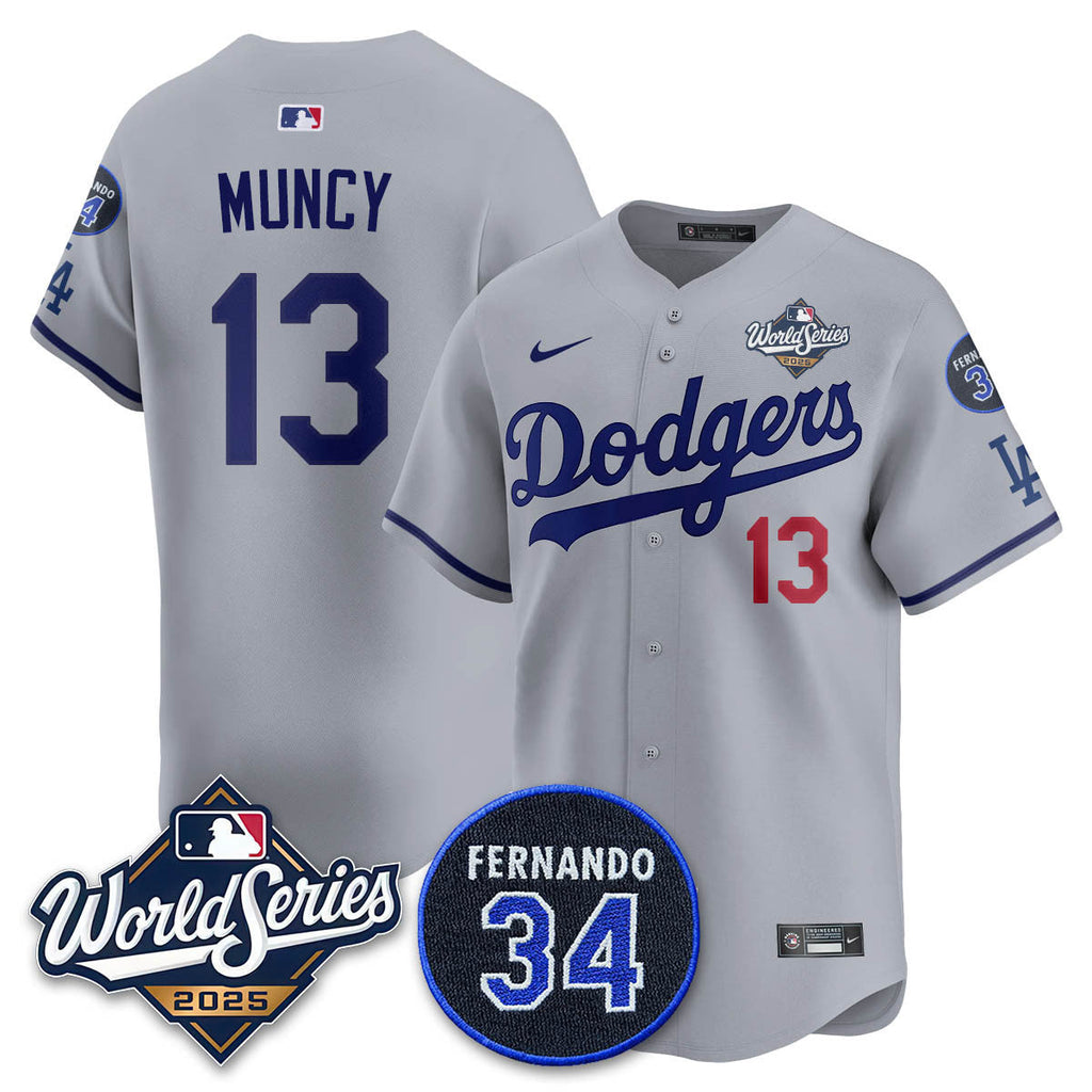 LAD 2025 World Series Champions Jersey N1 - All Stitched