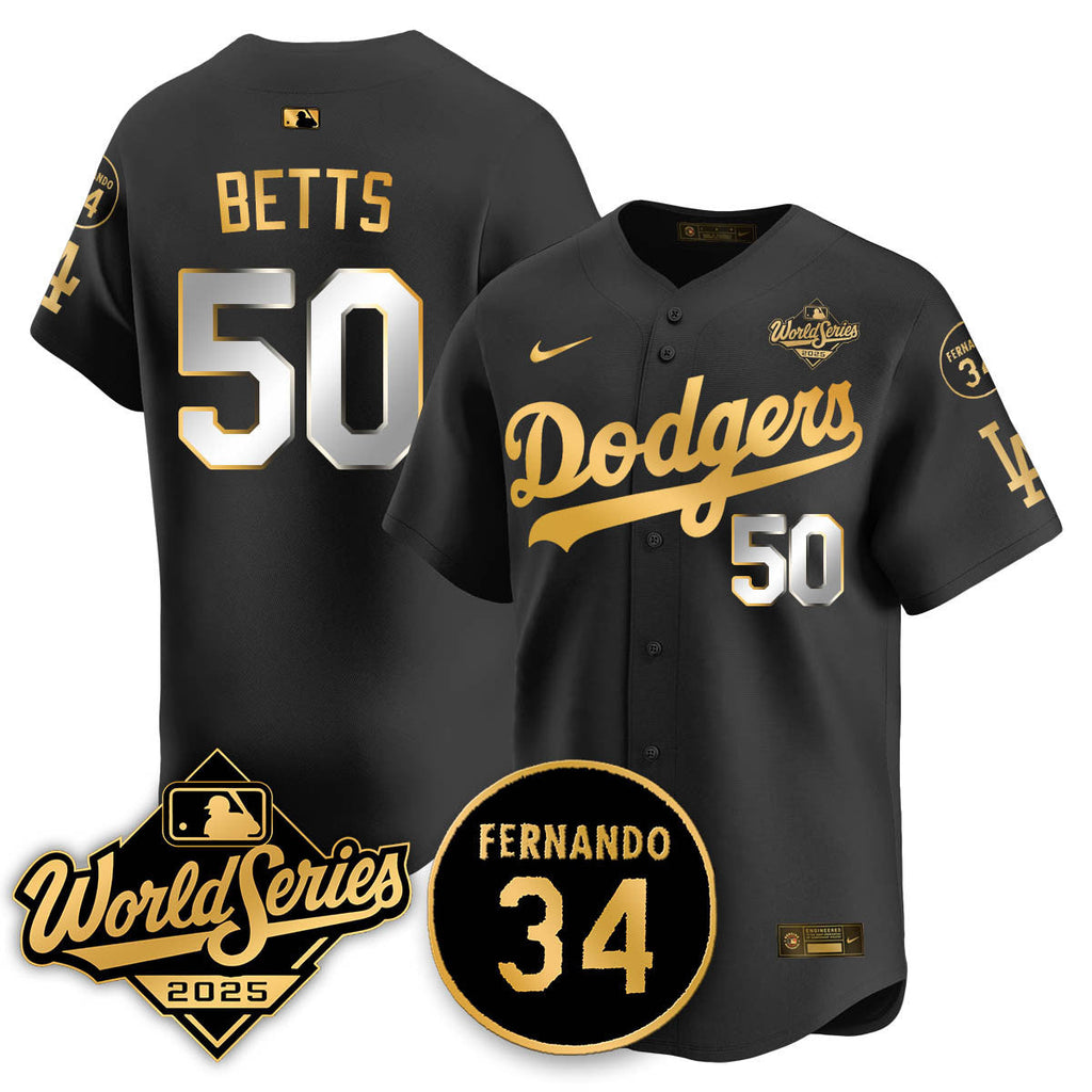 LAD 2025 World Series Champions Jersey N1 - All Stitched