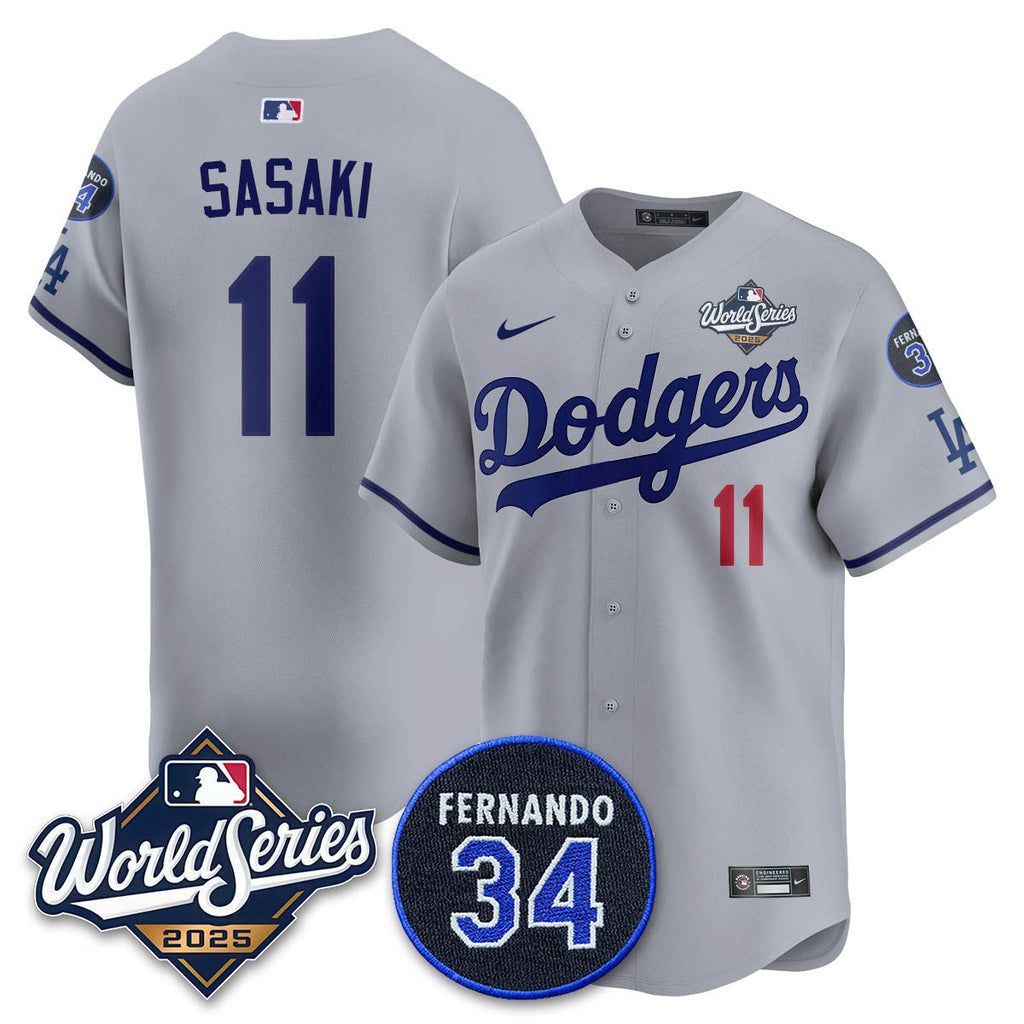LAD 2025 World Series Champions Jersey N1 - All Stitched