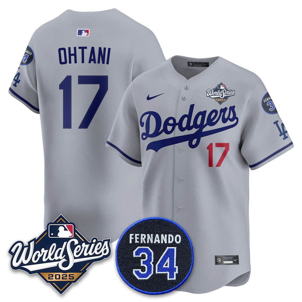 LAD 2025 World Series Champions Jersey N1 - All Stitched