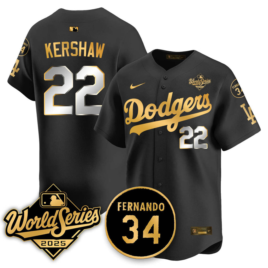 LAD 2025 World Series Champions Jersey N1 - All Stitched