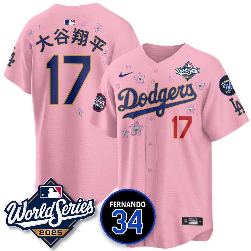 LAD Tokyo Series 2025 NL Champions Men Jersey - All Stitched