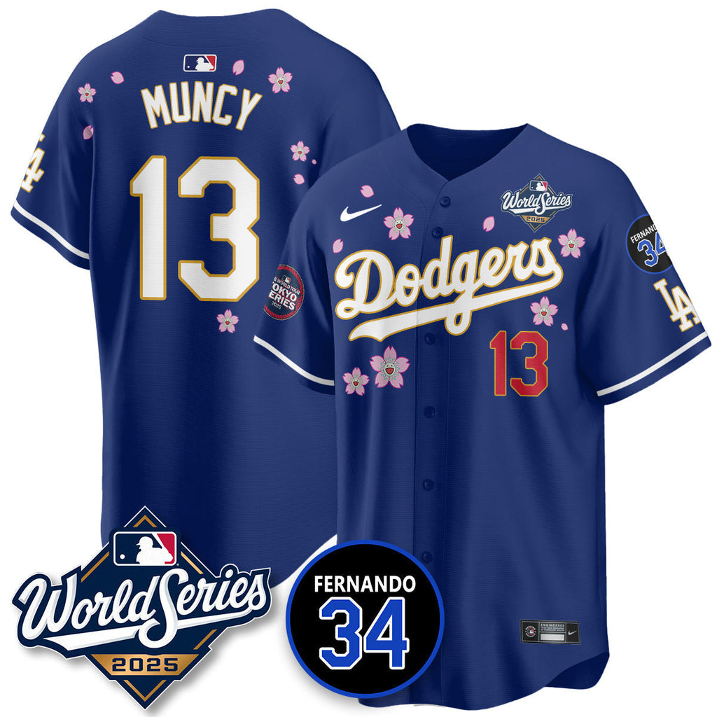 LAD Tokyo Series 2025 NL Champions Men Jersey - All Stitched