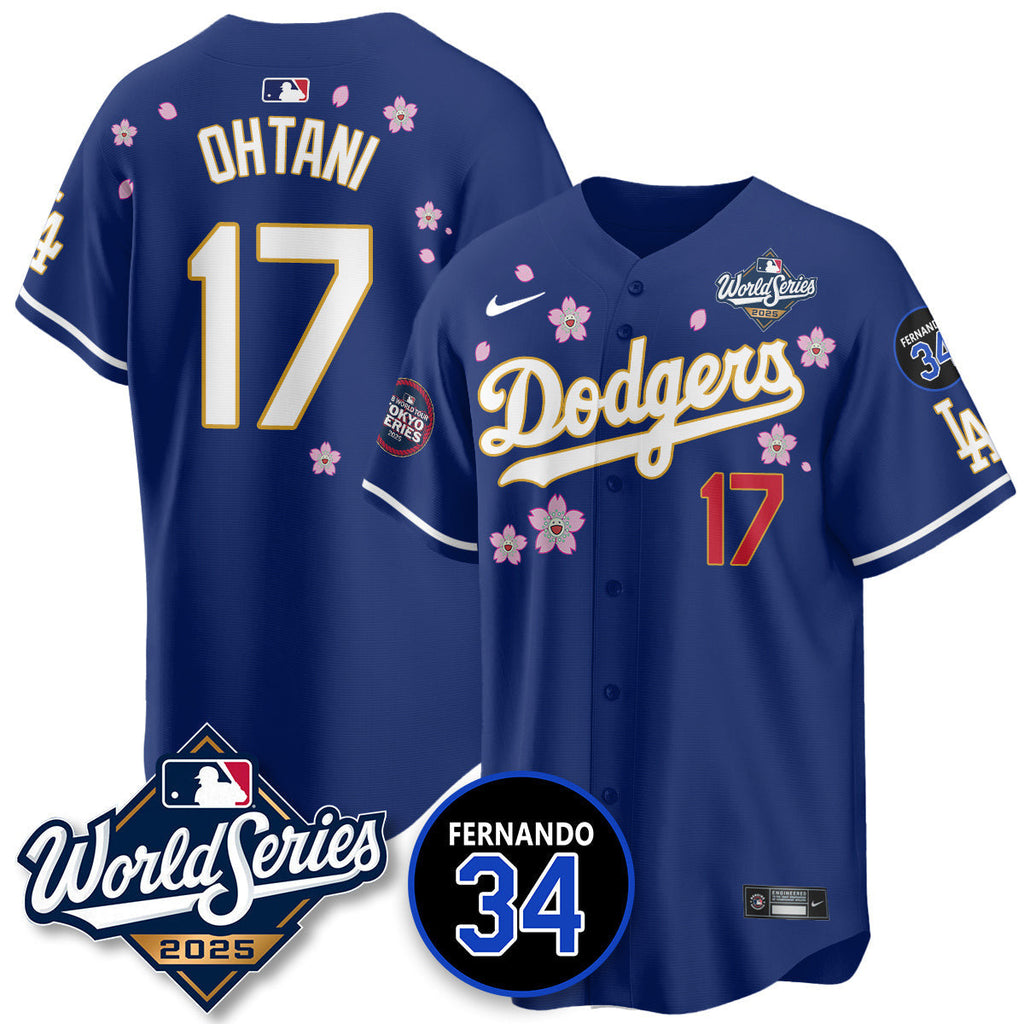 LAD Tokyo Series 2025 NL Champions Men Jersey - All Stitched
