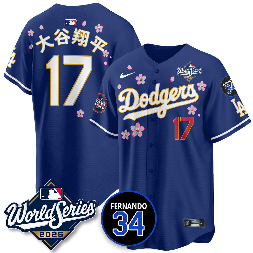 LAD Tokyo Series 2025 NL Champions Men Jersey - All Stitched