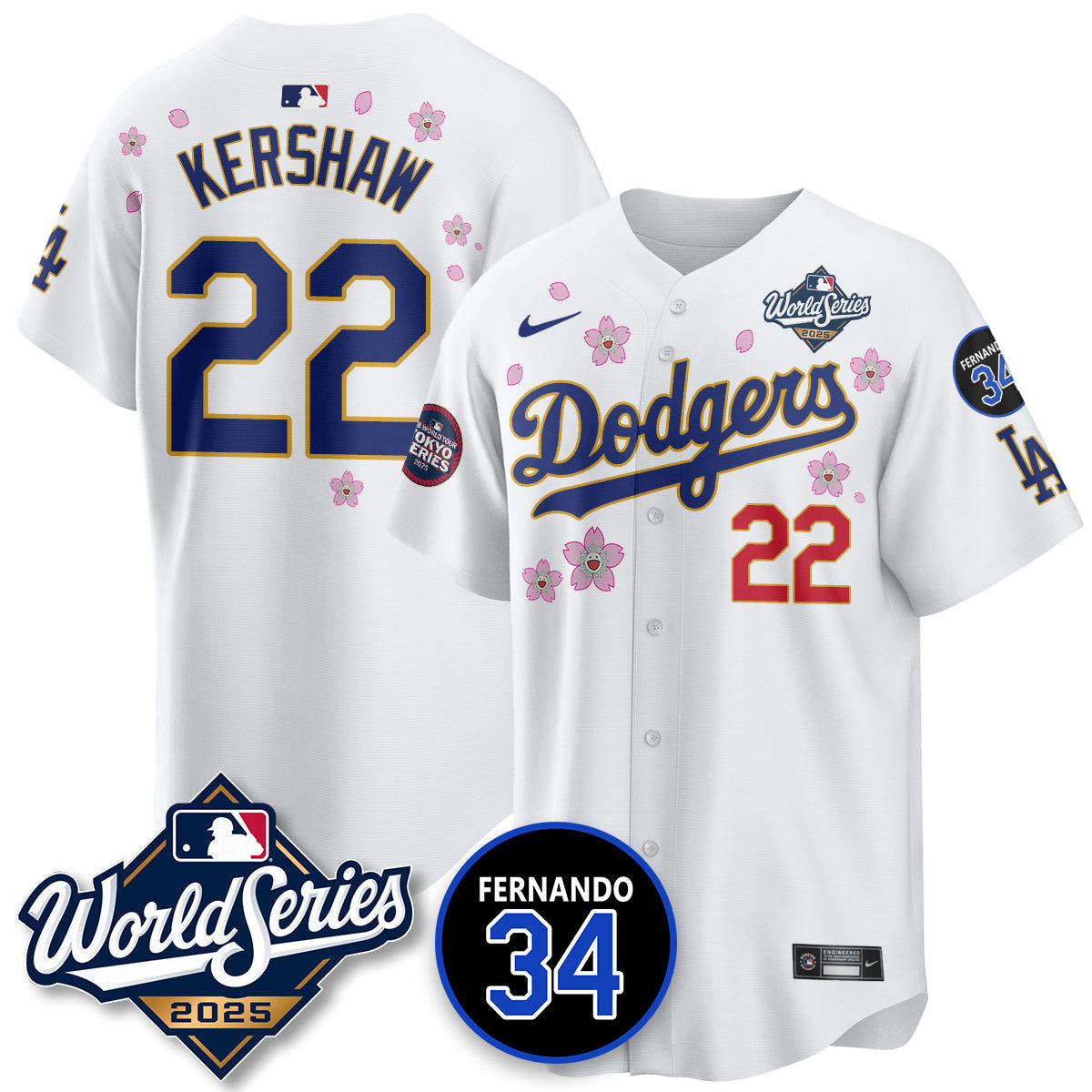 LAD Tokyo Series 2025 NL Champions Men Jersey - All Stitched