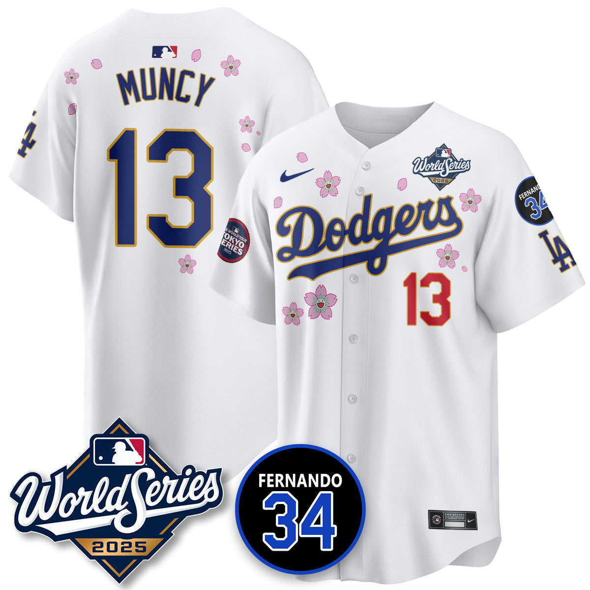 LAD Tokyo Series 2025 NL Champions Men Jersey - All Stitched