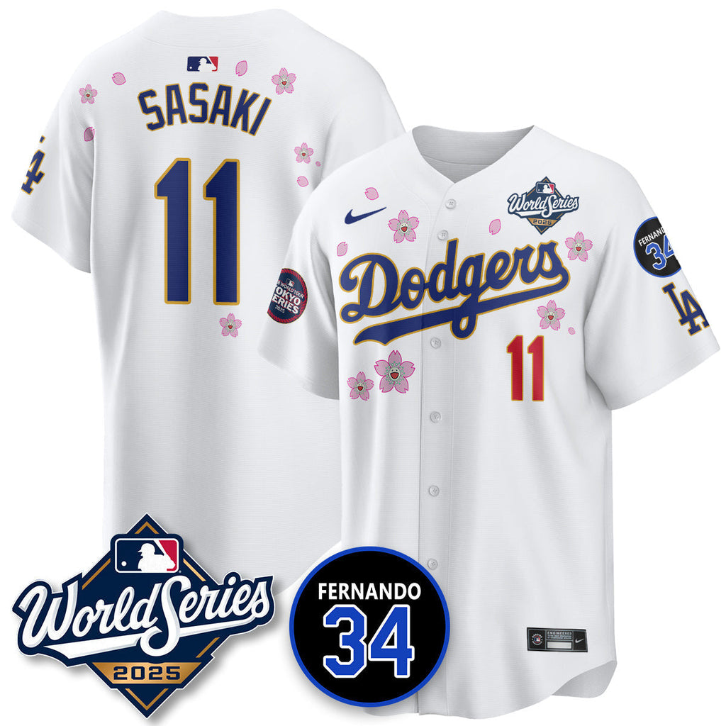 LAD Tokyo Series 2025 NL Champions Men Jersey - All Stitched