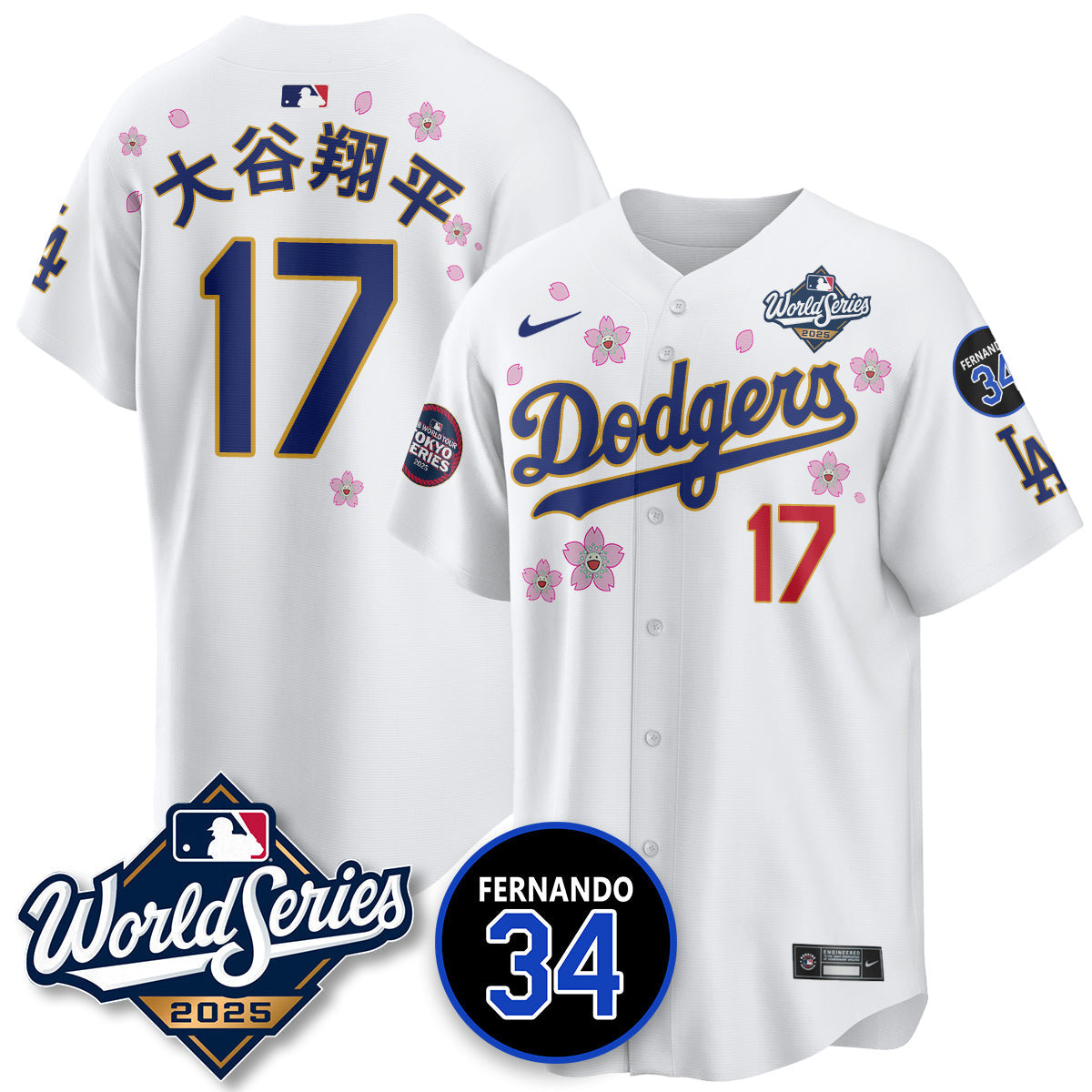 LAD Tokyo Series 2025 NL Champions Men Jersey - All Stitched