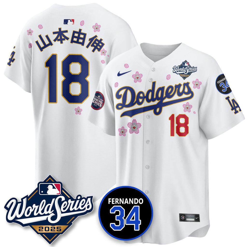 LAD Tokyo Series 2025 NL Champions Men Jersey - All Stitched