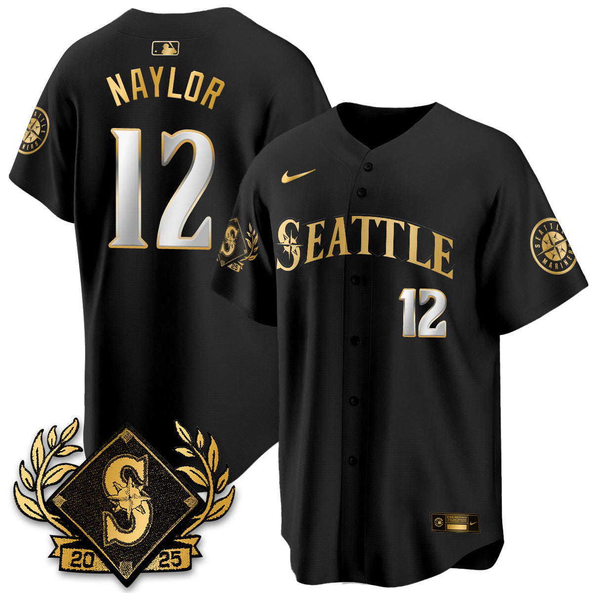 SEA 2025 Series Gold Men Jersey - All Stitched