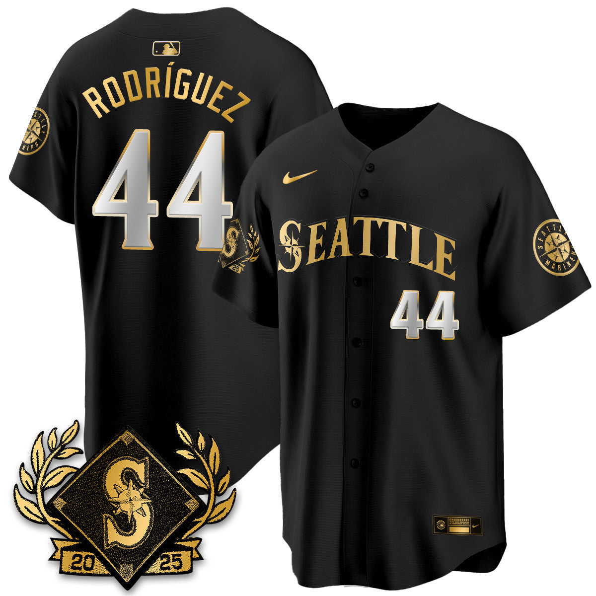 SEA 2025 Series Gold Men Jersey - All Stitched