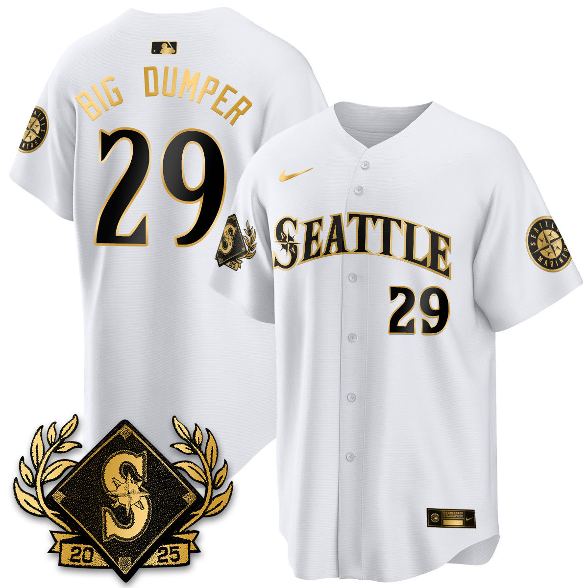 SEA 2025 Series Gold Men Jersey - All Stitched