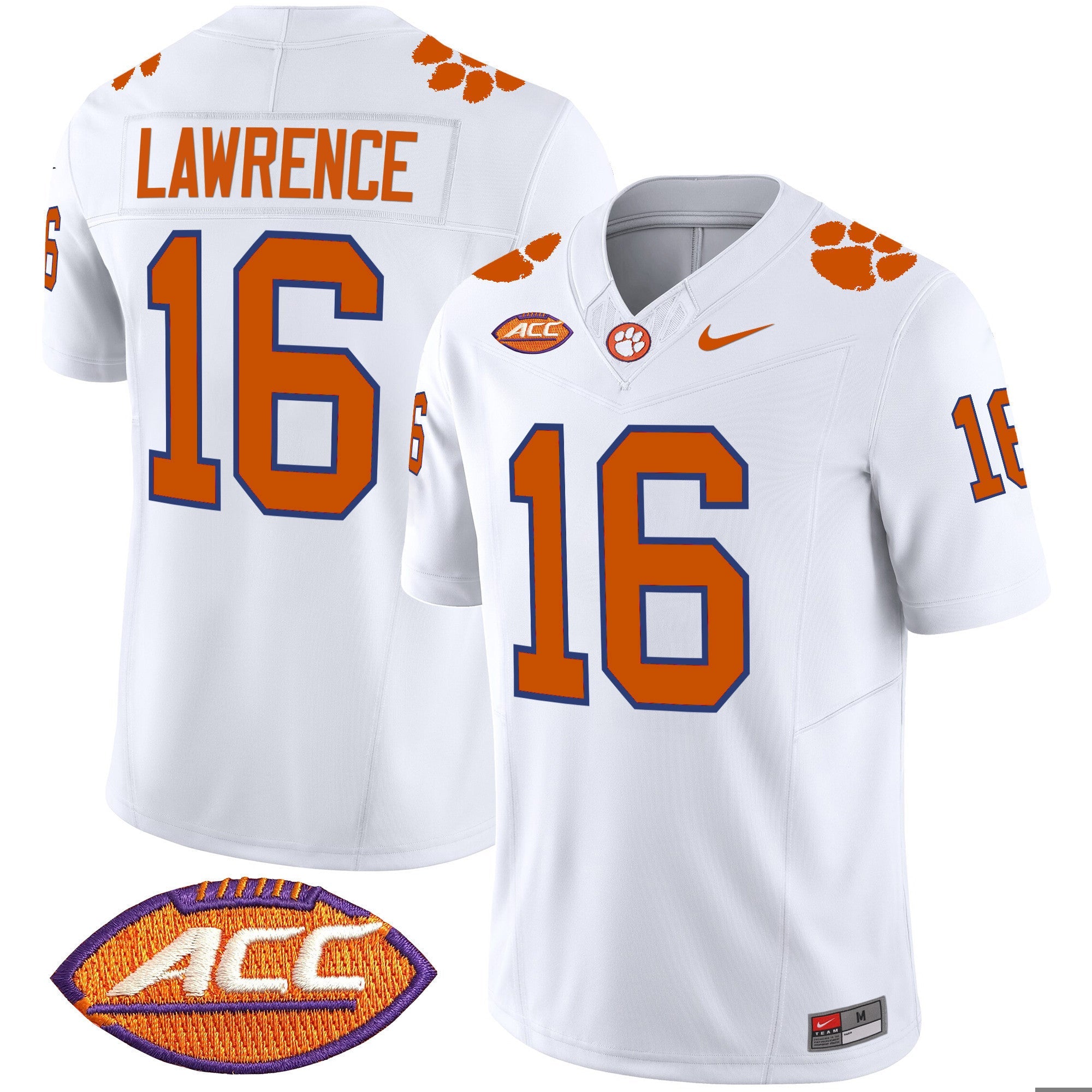 Men's Clemson Tigers 2025 Vapor Limited Jersey - All Stitched